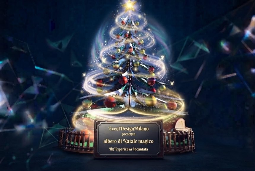 Albero di Natale Gigante — noleggio per eventi EventDesignMilano