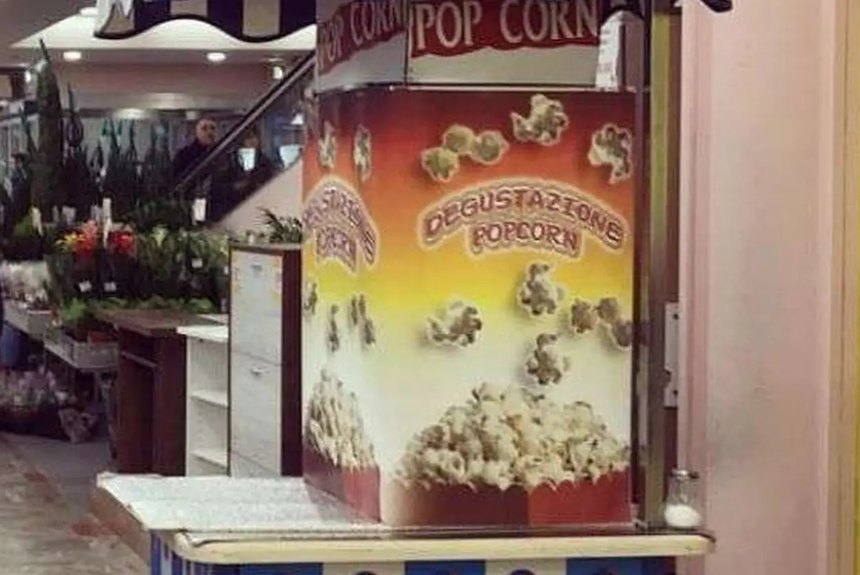 Carretto Pop Corn — noleggio per eventi EventDesignMilano